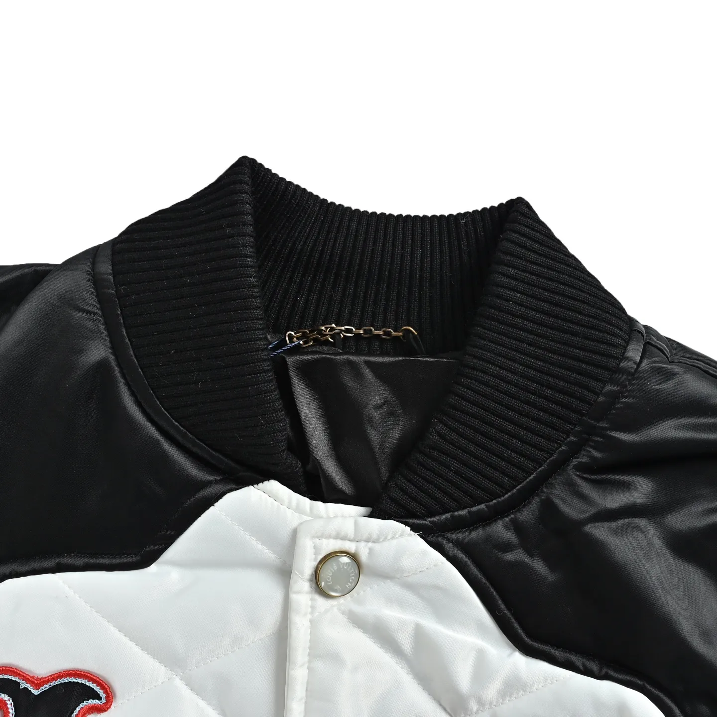 Louis Vuitton/Louis Vuitton Floral Letter Quilted Cotton Jacket Baseball Jacket
